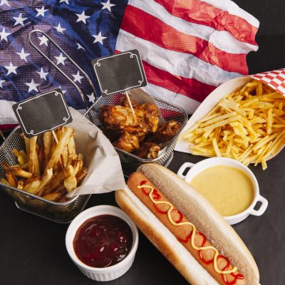 decorative-american-fast-food-composition